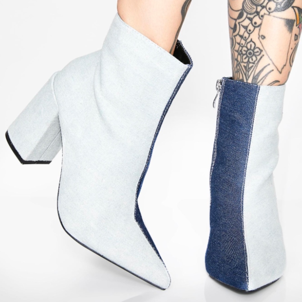 SALE!!! Denim Booties